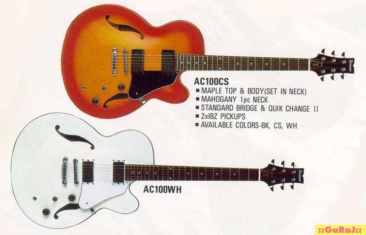 Satılık Elektro gitar Ibanez AC Series/Hatay/İbanez ARTSTAR AC100CS