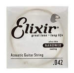 Elixir 15142 .042 Tek Bronz Akustik Gitar Teli