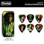 Dunlop Jim Dunlop Bob Marley Collectible Picks Rasta Picks 6&prime;lı Pena Seti