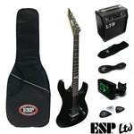 ESP LMPACKBLKS Elektro gitar seti