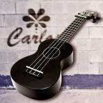 Carlos CRU50-BK Siyah Soprano Ukulele