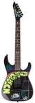 ESP LTD KH-NOSFERATU BLACK W/ GRAPHIC Kirk Hammett Signature Elektro Gitar (LKHNOSFERATU)
