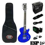 ESP LTD LECPACKBLUE Elektro Gitar Paketi / Mavi