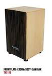 Tycoon Cajon TKE-29 Ebony Frontplate /  Siam Oak